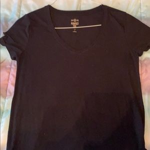 Black V neck